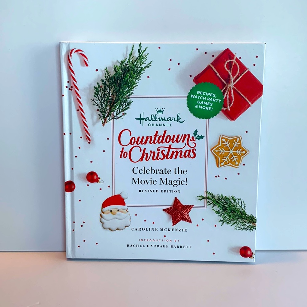 Hallmark Channel Countdown to Christmas Cookbook NWT